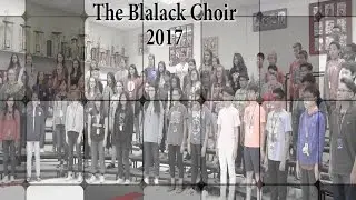 The Blalack Middle School Choir