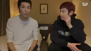 Yechan and Dogyun 82Major Beatboxing during Weverse Live