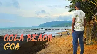 🌴Discover Goa's Hidden Gem: Cola Beach |  Freshwater Lagoon💧🏖️  | Goa Travel Vlog🔥 #video #travel