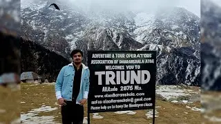 Triund trek in winters January 2023 / #himachal #dharmshala #triund