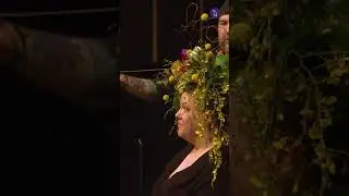 Learn how to make floral headpieces #shorts