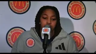 #UNC incoming five-star freshman wing Nyla Brooks at McDonald's All-American Game press conference