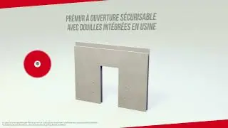 Pose de la Platine de fixation pour Pr&eacute;mur &agrave; Ouverture S&eacute;curisable
