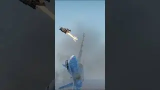 Pilot Ejects Seconds Before Disaster: Incredible Mid-Air Explosion Escape!