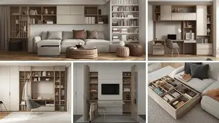 Best Space-Saving Furniture & Hidden Storage Ideas 2026 | Smart Small Home Solutions ideas