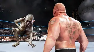 Full Match - Brock Lesnar vs Golum - Iron Man Match 2025