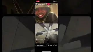 Mwlatt on ig live with youngins flexing racks #mwlatt #toronto #torontolive #torontorapper #iglive
