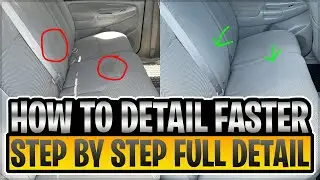 How To Detail Faster: Step By Step Full Detail On A 2006 Toyota Tacoma