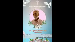 IN LOVING MEMORY OF    A. Cyriac Joseph