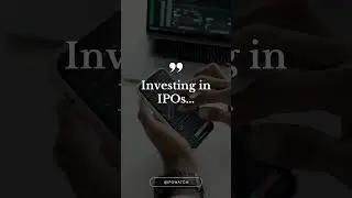 Investing in IPOs&hellip;Requires due diligence. #shorts #youtubeshorts #ipowatch