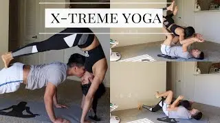 COUPLES YOGA CHALLENGE GONE WRONG?!?