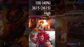 5367 Damage | Akuma Street Fighter 6 Combo | Street Fighter 6 Combos #gaming #streetfighter6 #akuma