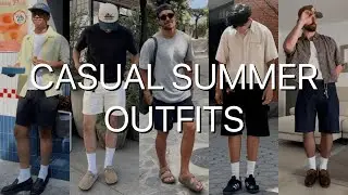 Men's Casual Summer Outfits | What To Wear This Summer | Fashion Style Blog 2025