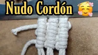 NUDO FEST&Oacute;N VERTICAL izquierda y derecha /nudo CORD&Oacute;N (VIDEO 55)