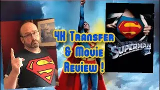 SUPERMAN 2. The Donner Cut. 4K Transfer & Movie Review. #dceu #dc #dccomics #superman #superman2