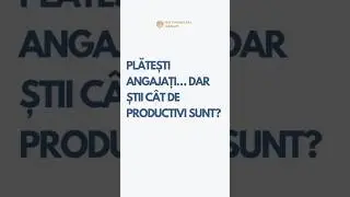 📊 Vrei să afli c&acirc;t de productivă este echipa ta?