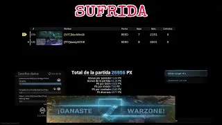 VICTORIA SUFRIDA EN WARZONE