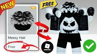 Hurry!! Get 20+Free Messy Hair Items in Roblox (New update 2025) | Easy Roblox Free