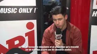 Interview de Nick pour NRJ
