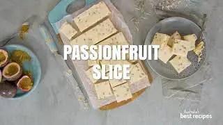 How to make an easy Passionfruit slice | Australia's Best Recipes