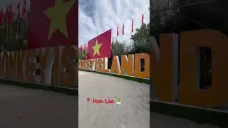 Остров Обезьян 🏝️ ВЬЕТНАМ 🇻🇳 #monkeyisland #vietnam #nhatrang