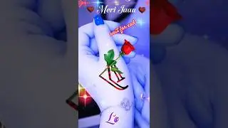 Meri Jaan ❤️ M Name Love Status | Romantic Shorts #shortfeed #trending