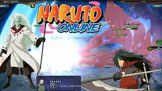 Naruto Online - Madara [Ten-tails Jinchuriki] VS Madara [Final Battle]