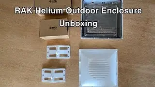 RAK Helium Outdoor Enclosure Unboxing. Comes with PoE and antenna connection!