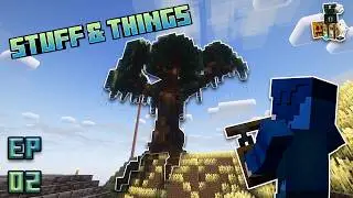 THE ALL MIGHTY TREE!!!! Stuff & Things SMP Ep 2