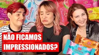 EXPERIMENTAMOS TODOS OS SABORES DE KIT KAT | Três de Outubro