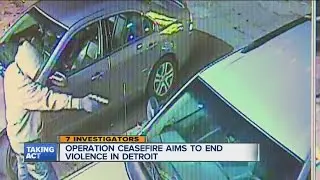 Operation cease fire aims to end violence in Detroit