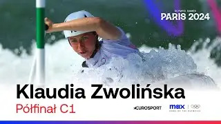 Występ Klaudii Zwolińskiej w półfinale C1 #Paris2024