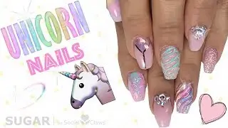 Unicorn Nails | UniChrome Nails | Luminaura by Social Claws | Gel Nails | Tutorial