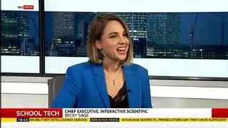 iSci CEO Dr Becky Sage on Sky News (Ian King Business Show)