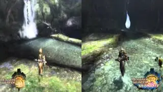 Monster Hunter Tri vs. Monster Hunter 3 Ultimate Graphics Comparision