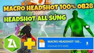 Turtle TV | MACRO FREE FIRE ANDROID TĂNG 100% TỈ LỆ HEADSHOT || TĂNG ĐỘ NHẠY - HEADSHOT ALL S&Uacute;NG