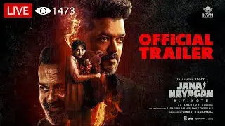 Jana Nayagan Vs Leo Trailer Live views Count| Thalapathy Vijay | Voice of Kube