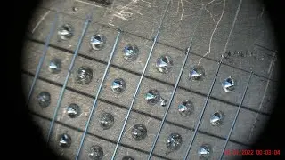 Drilling practice without a mark 1 mm blade!