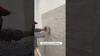 Demonstration of EcoClay, a fire-proof and water-proof wall covering material for your home