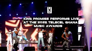 King Promise Performs Live  At The 2025 Telecel Ghana Music Awards