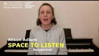 Pray Act Be - Space to Listen with Alison Adlum and St Michael's Primary School