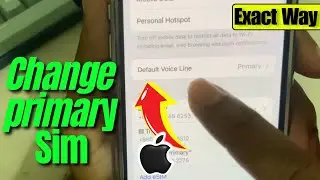 How to call From secondary SIM in iPhone | Full Guide