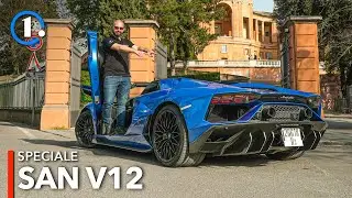 L’Ultimae pomeriggio col V12 LAMBORGHINI (Aventador Roadster)