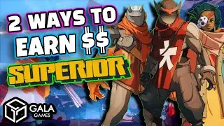 Зарабатывайте РЕАЛЬНЫЕ ДЕНЬГИ прямо сейчас! Играйте и зарабатывайте в Superior | GALA Games