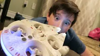 MILLENNIUM FALCON ATTACKS FAMILY