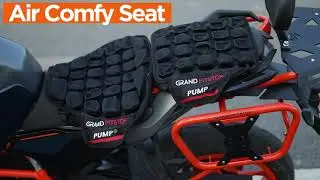 Ride pain-free with Grandpitstop Air Seat &ndash; shock-free, breathable & made for long rides! 🛵🫧