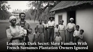 Louisiana&rsquo;s Dark Secret Slave Families With French Surnames Plantation Owners Ignored
