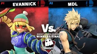 Evannick vs MDL (Winners Final) Ghost Games Series #2 // Smash Bros Veraguas