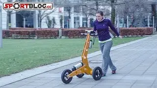 ISPO 2018: &bdquo;Rufus&ldquo; selbstfahrender Laufcoach-Roboter f&uuml;r optimiertes Lauftraining