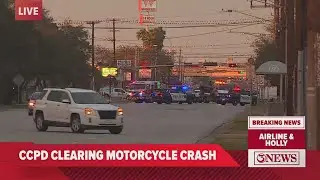 Breaking: CCPD on scene of two crashes near Airline and Holly intersection